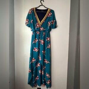 EXPRESS Aquamarine High Low Dress